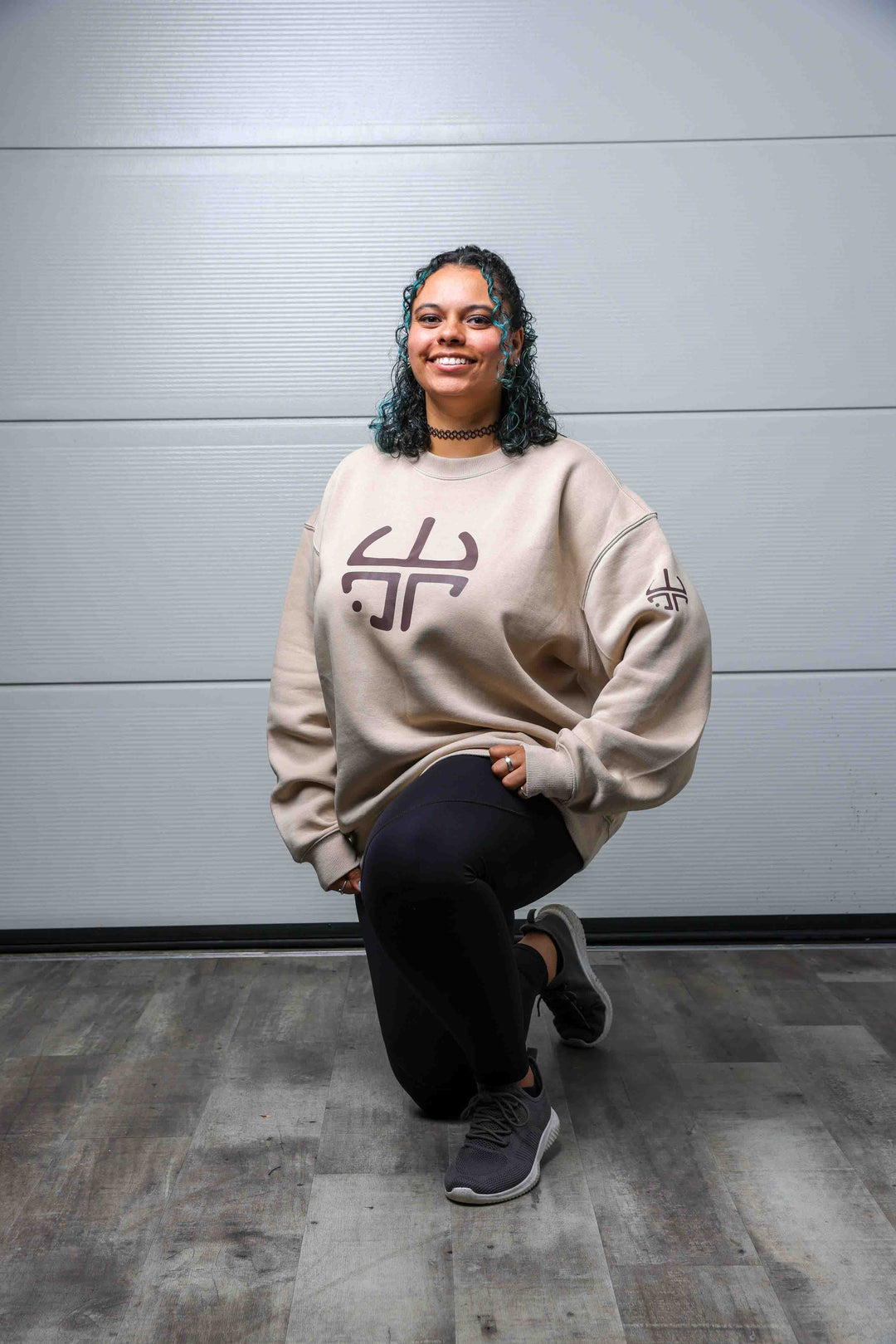 WARCRY SYMBOL Hoodie - Beige