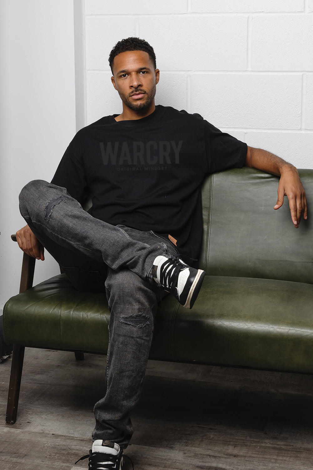 WARCRY LEGACY OVERSIZED T-Shirt - Black Lux