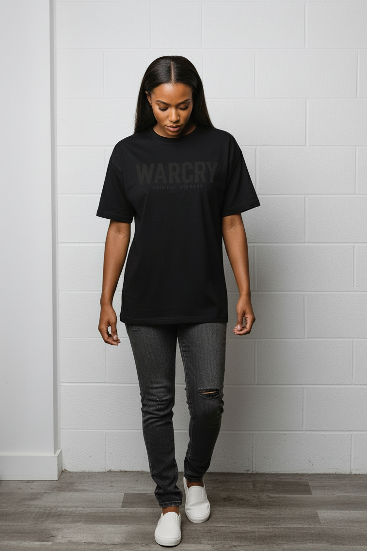 WARCRY LEGACY OVERSIZED T-Shirt - Black Lux