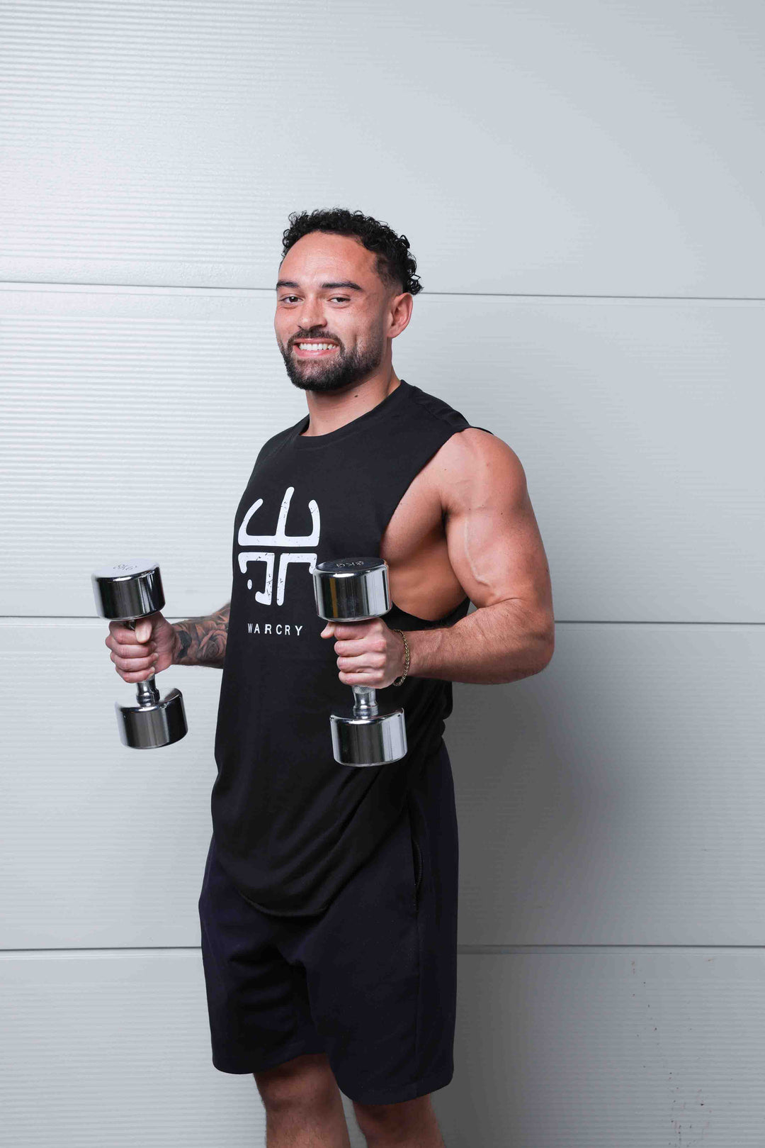 WARCRY RAW SYMBOL Sleeveless Tank – Black