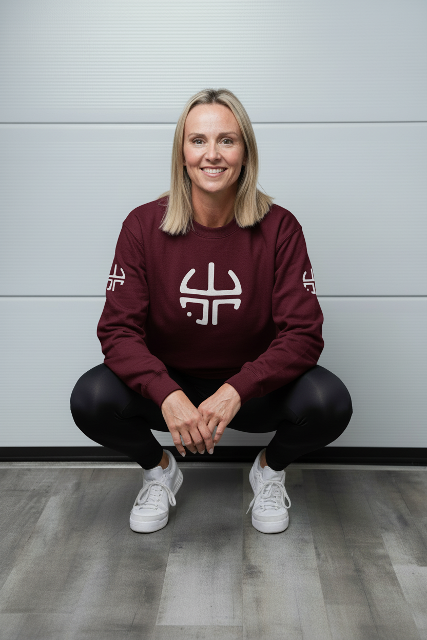 WARCRY SYMBOL Sweater - Burgundy