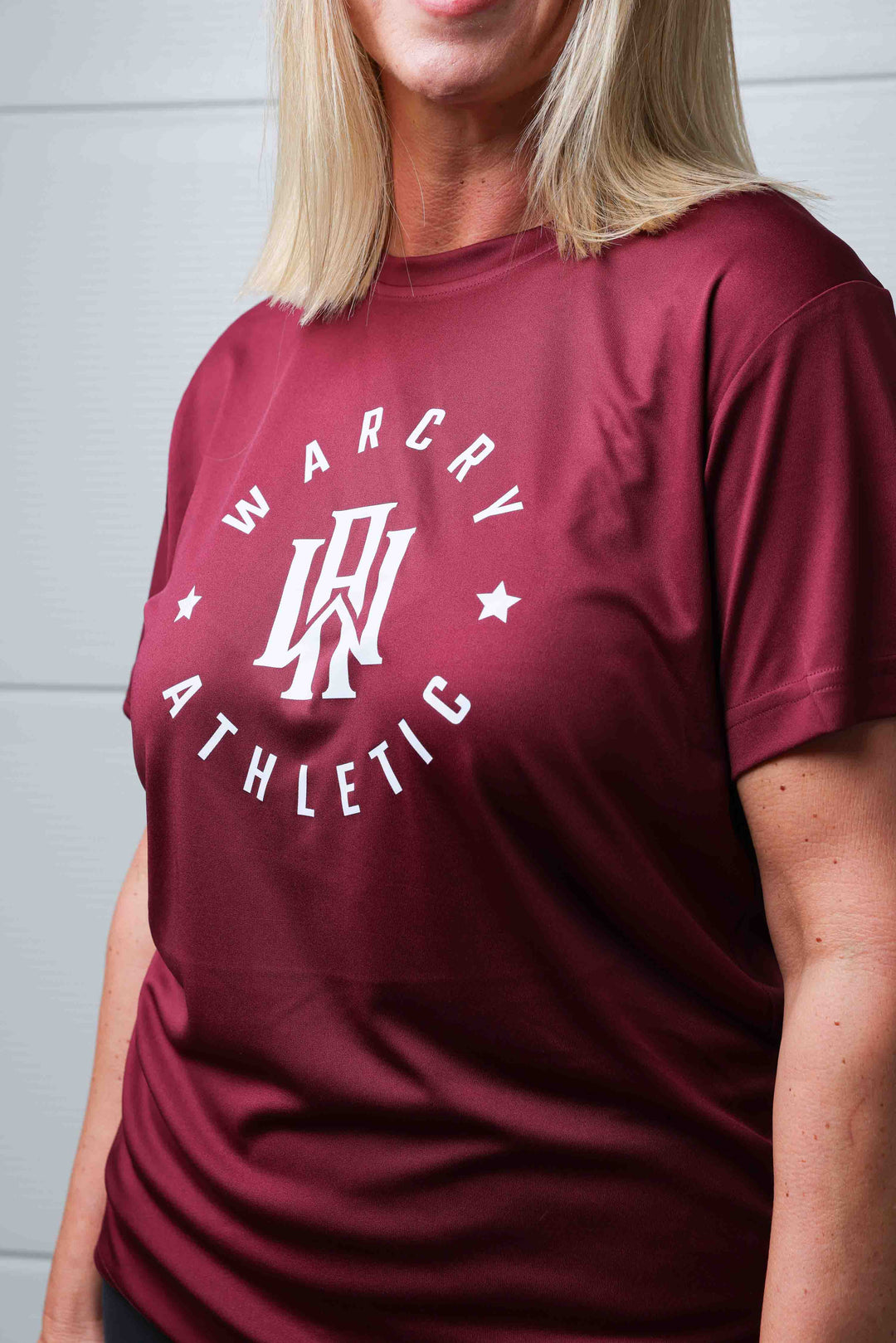 WARCRY ATHLETIC T-Shirt – Burgundy
