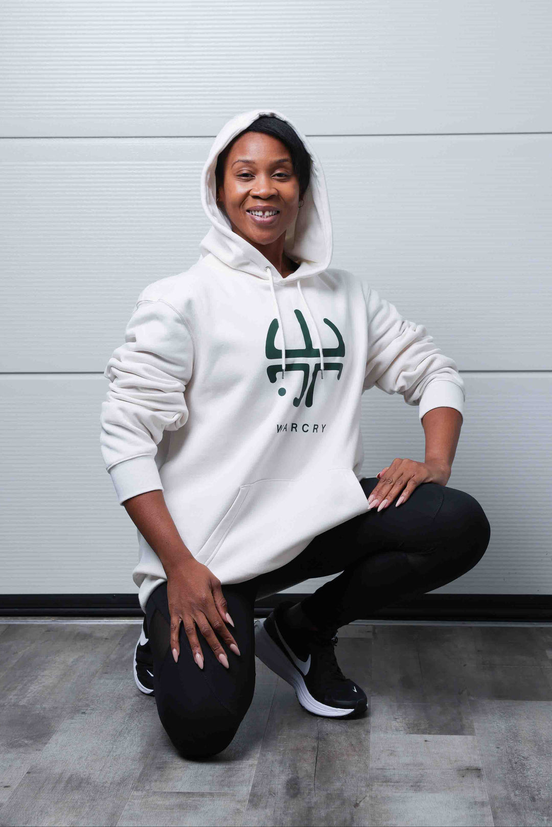 WARCRY SYMBOL Hoodie - Cream