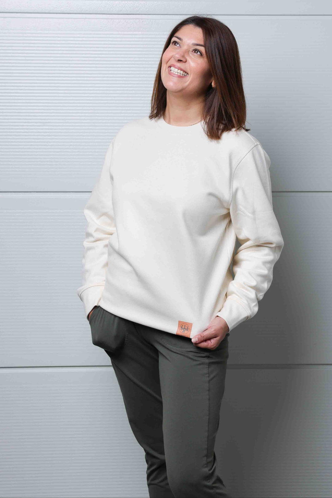 WARCRY TIGER MENTALITY Sweater - Cream