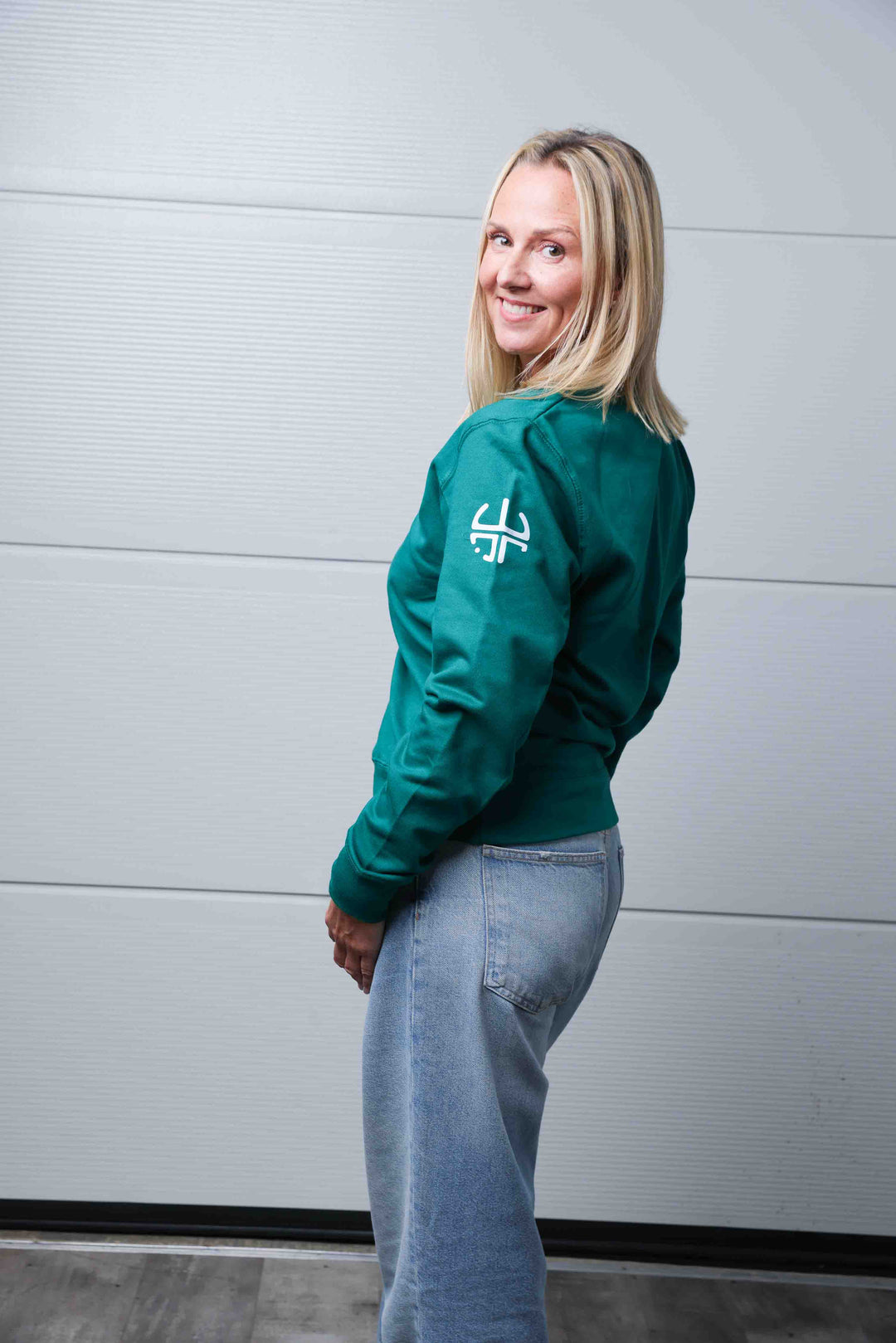 WARCRY SYMBOL Sweater - Emerald Green