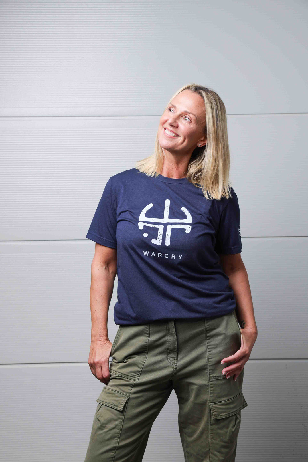 WARCRY RAW SYMBOL T-Shirt – Ink Blue