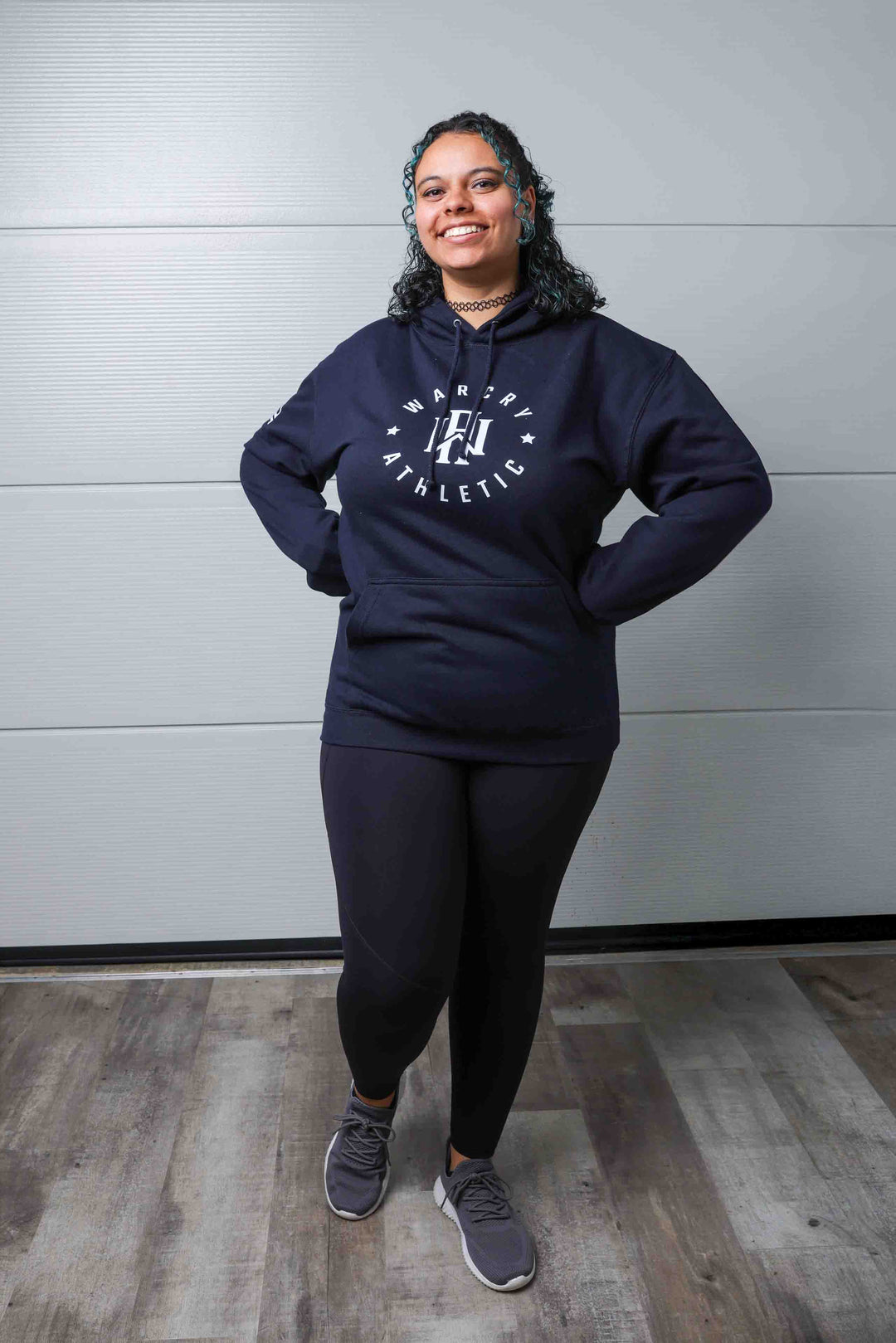 WARCRY ATHLETIC Hoodie - Navy Blue