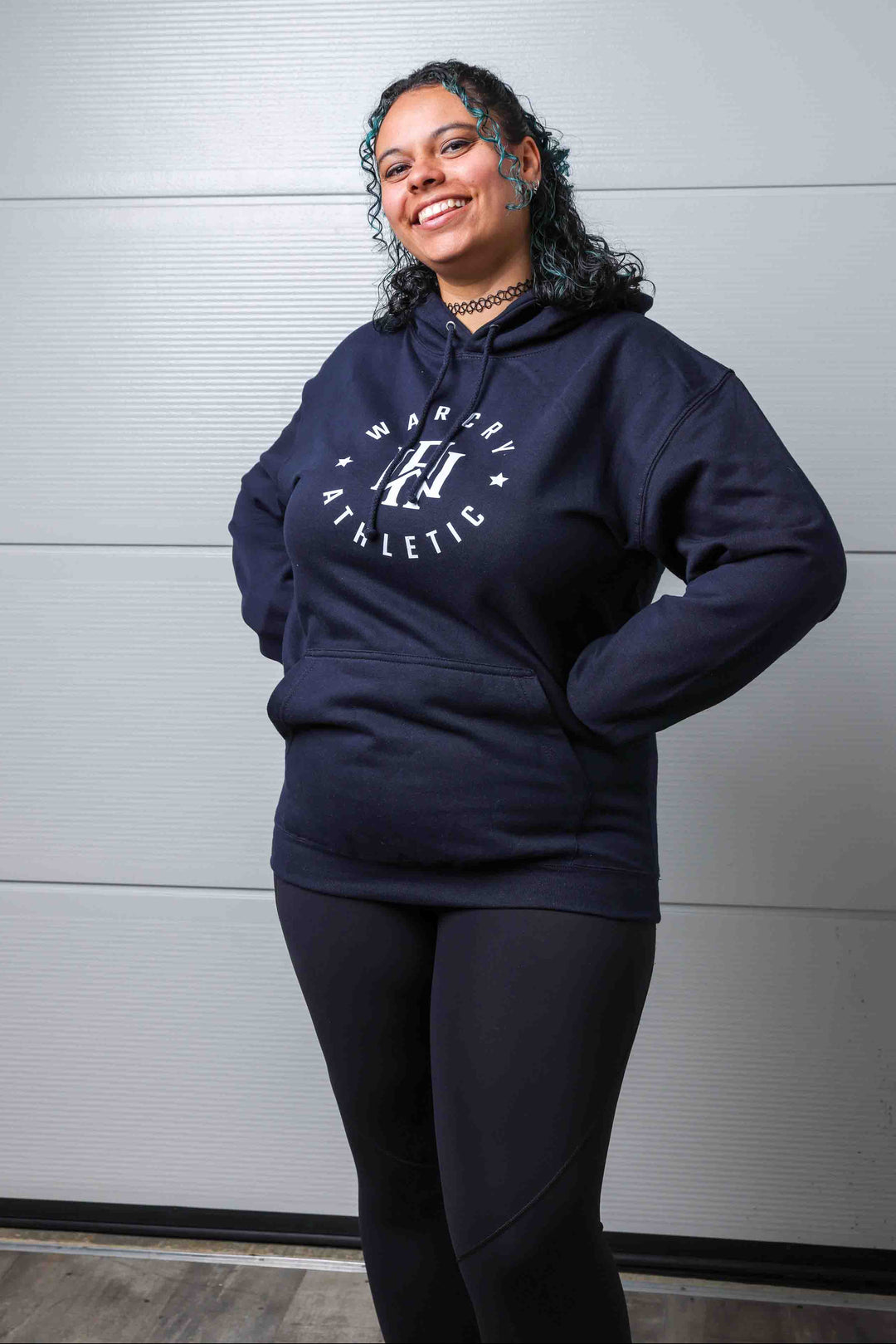 WARCRY ATHLETIC Hoodie - Navy Blue