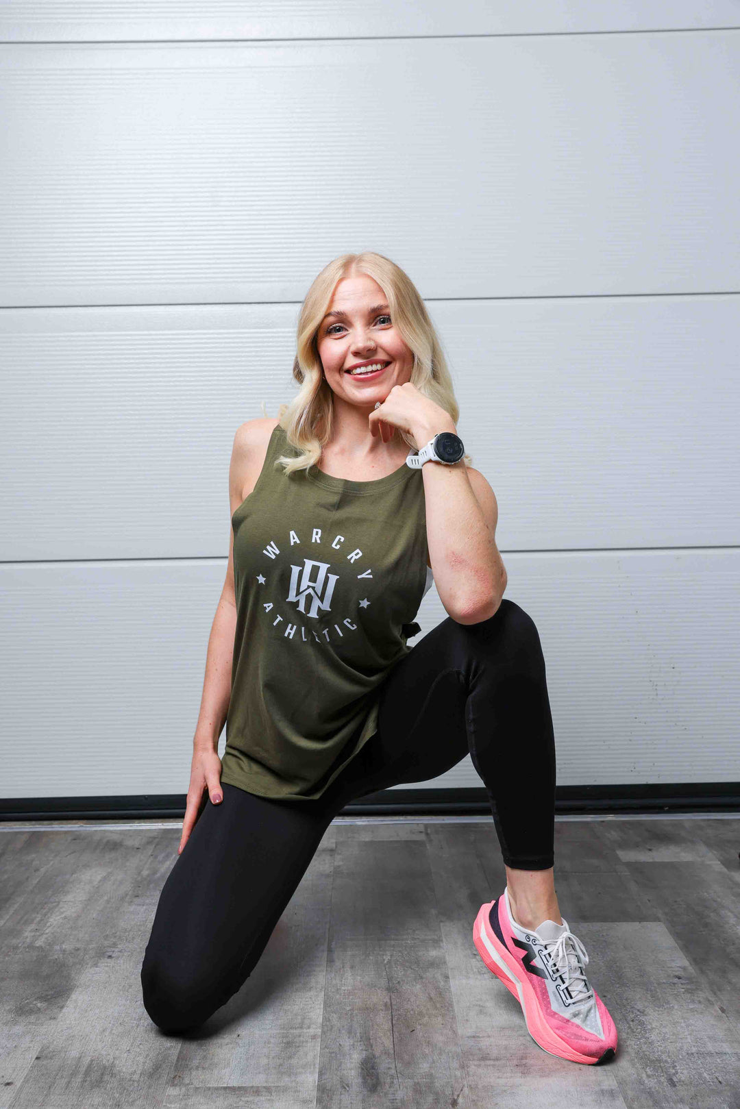 WARCRY ATHLETIC Athletic Tank – Olive Green